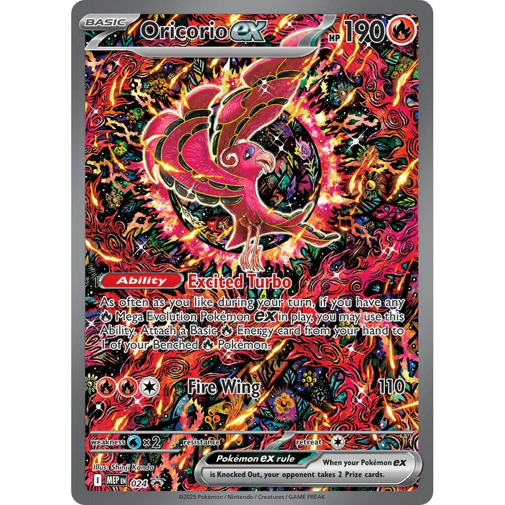 Pokemon Mega Charizard X ex & Oricorio ex Promopakke - Image 3