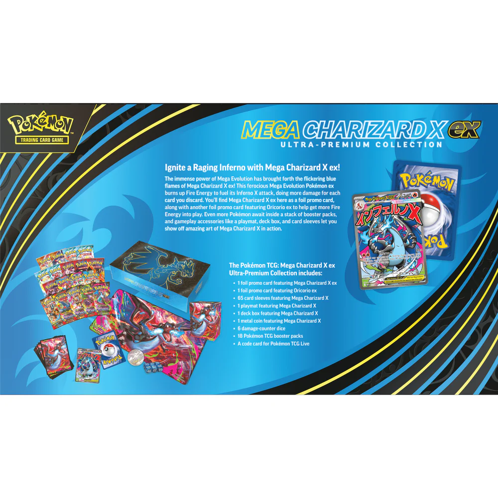 Pokemon Mega Charizard X ex Ultra Premium Collection - Image 3