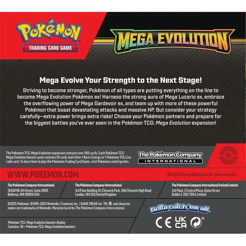 Pokemon Mega Evolution Booster Box - Image 3