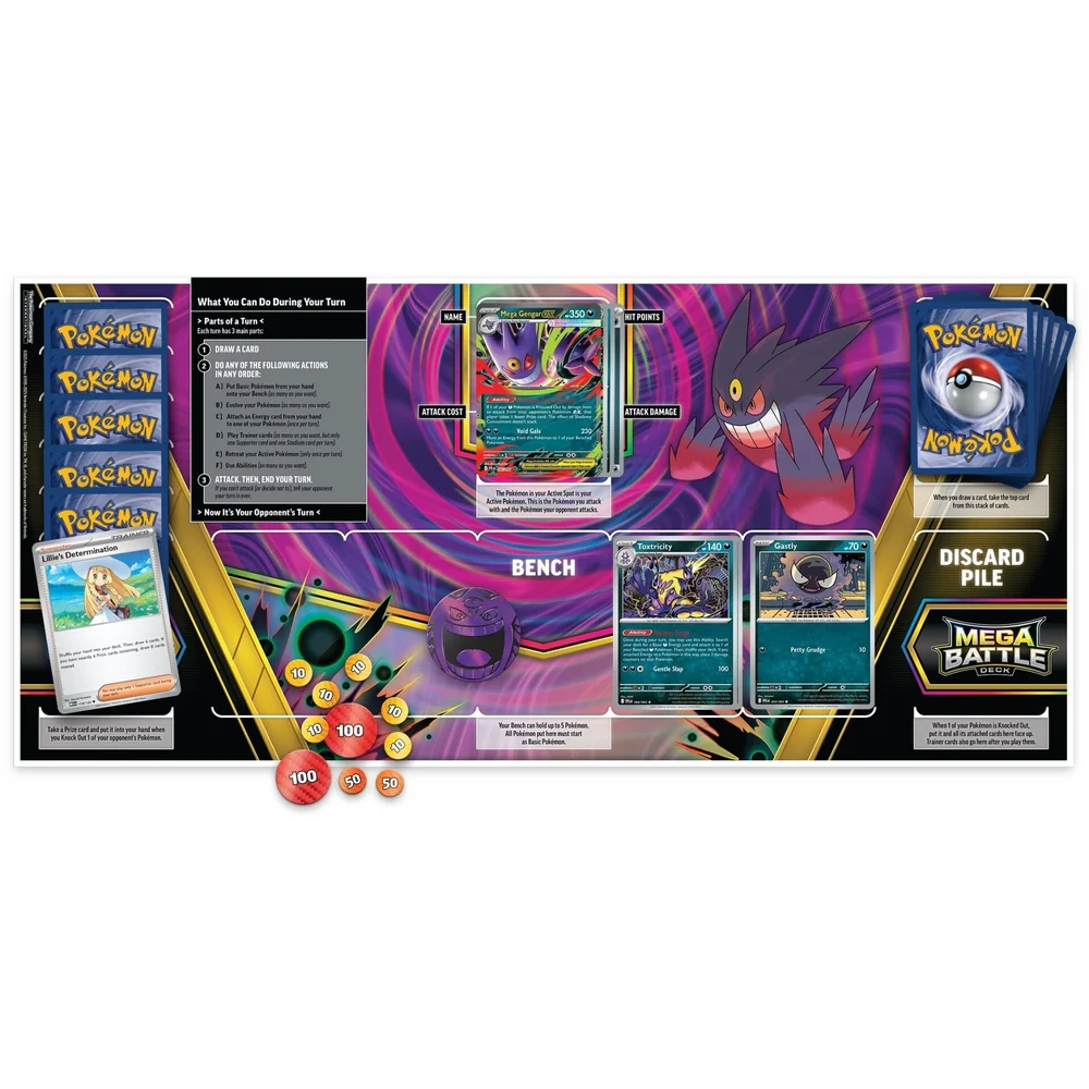 Pokemon Mega Gengar ex & Mega Diancie ex Battle Decks - Image 6