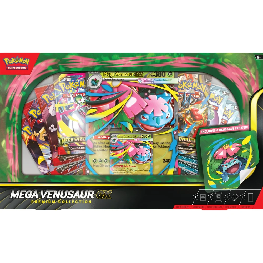 Pokemon Mega Venusaur ex Premium Collection - Image 6