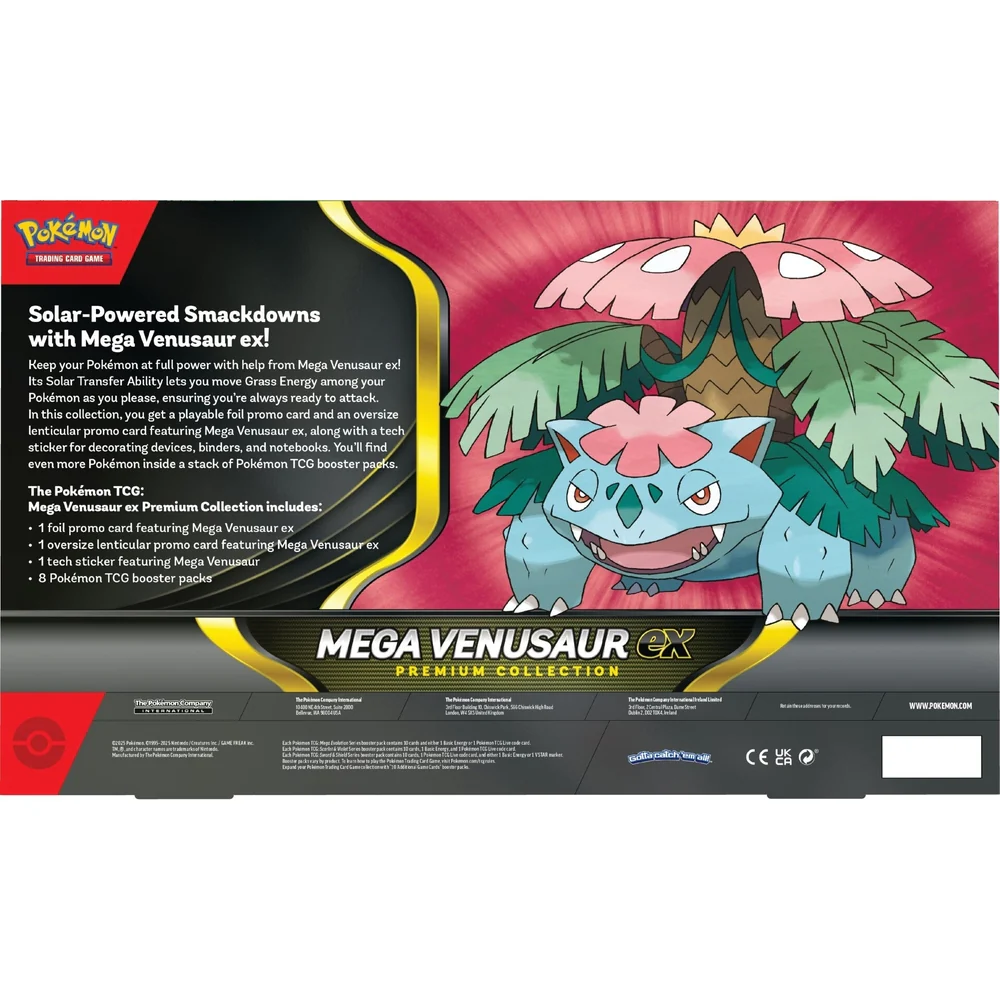 Pokemon Mega Venusaur ex Premium Collection - Image 7