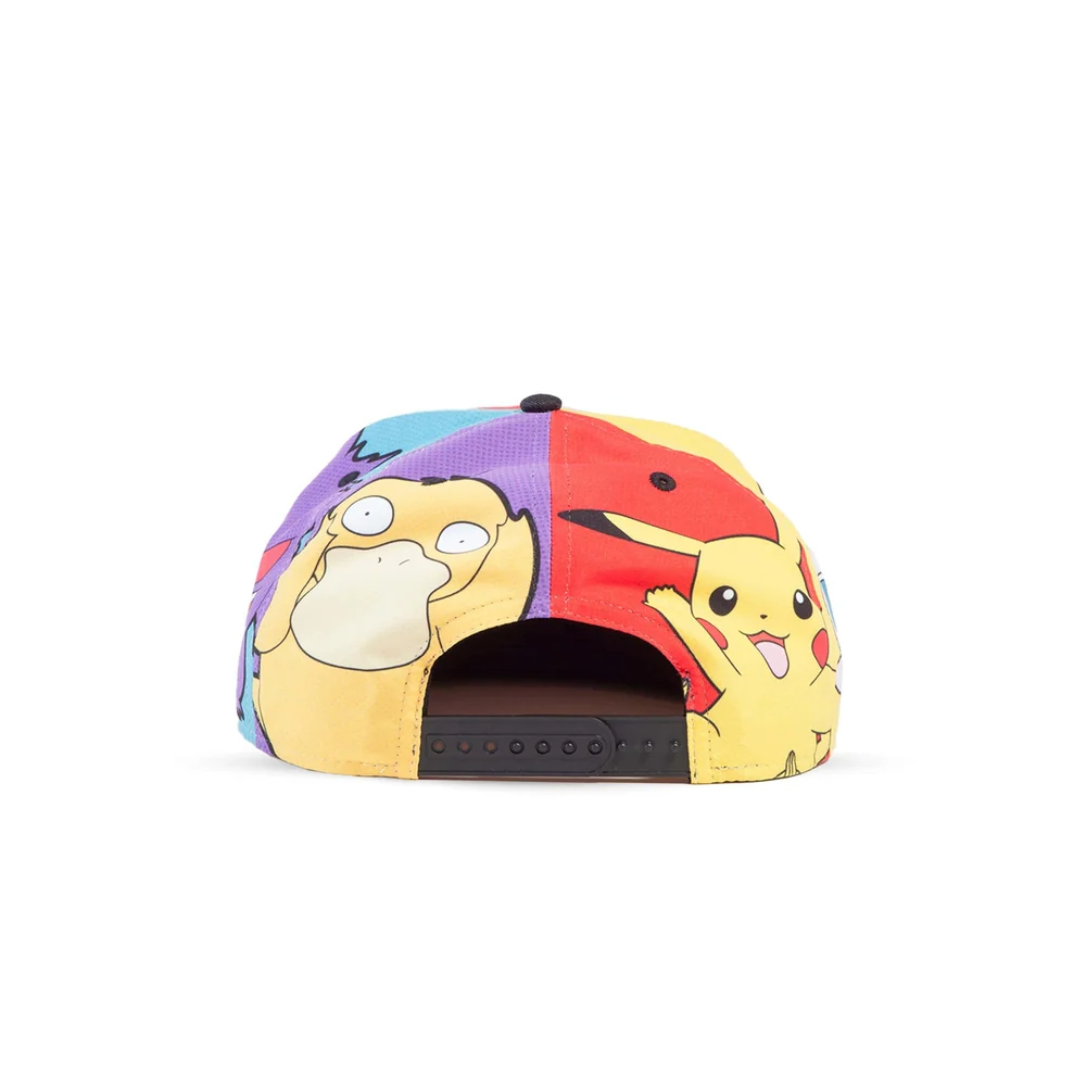 Pokemon Multi Pop Art Snapback Caps - Image 4
