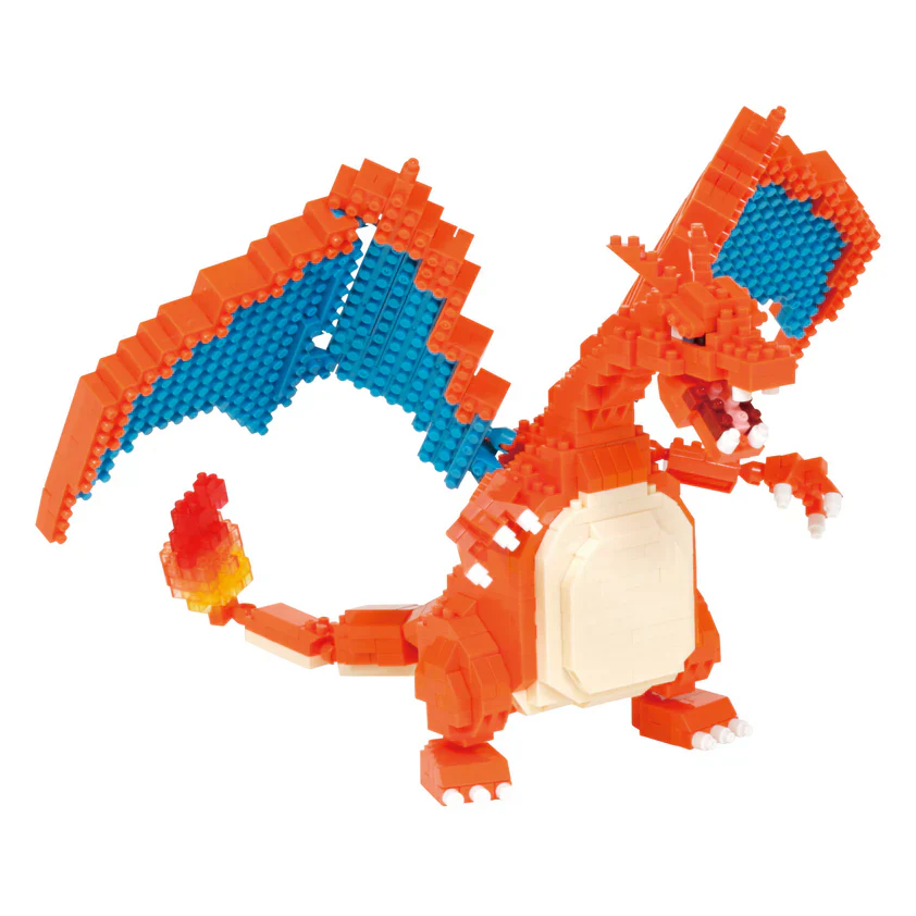 Pokemon Nanoblock DX Deluxe Charizard Figur - Image 2