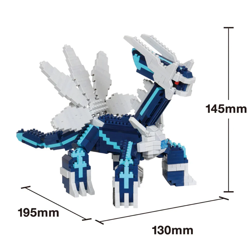 Pokemon Nanoblock DX Deluxe Dialga Figur - Image 5