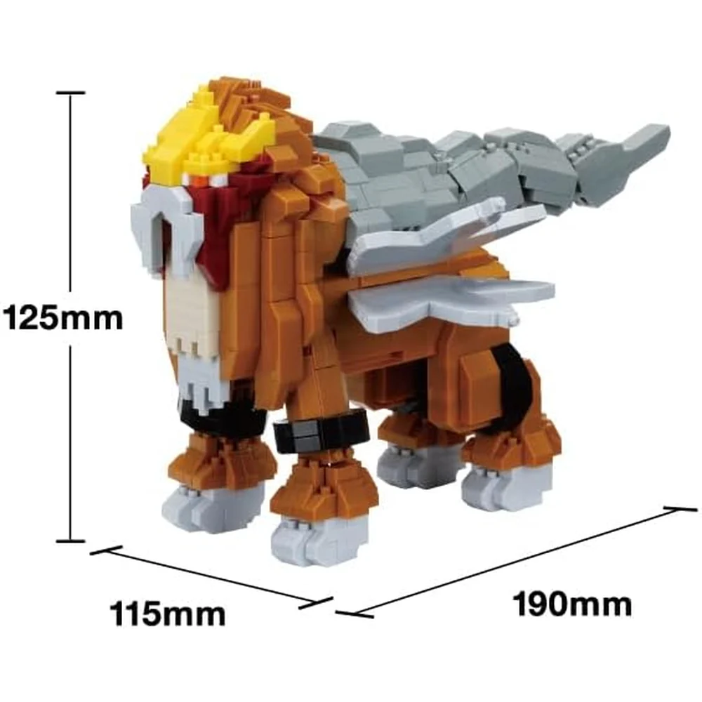 Pokemon Nanoblock DX Deluxe Entei Figur - Image 5