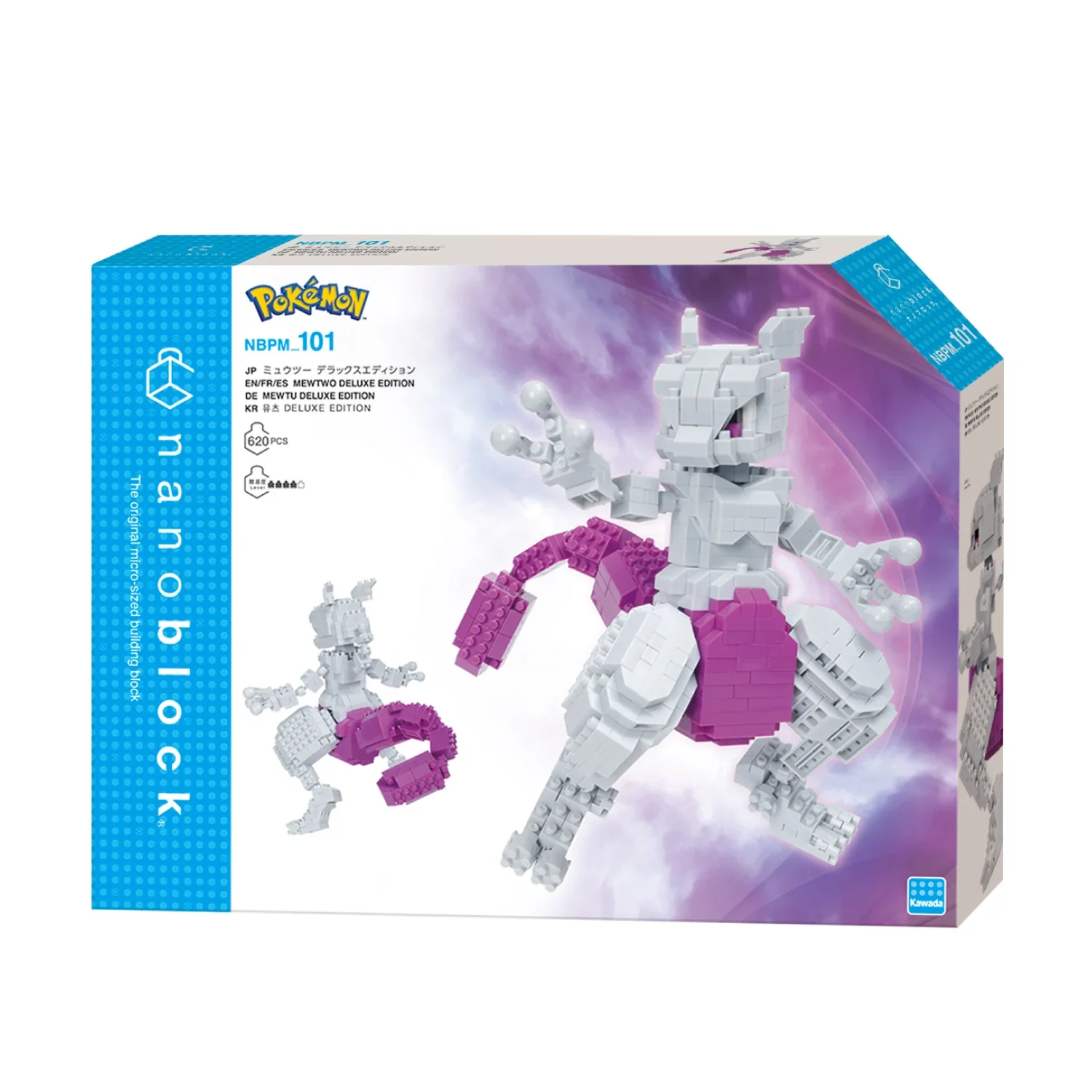 Pokemon Nanoblock DX Deluxe Mewtwo Figur - Image 5