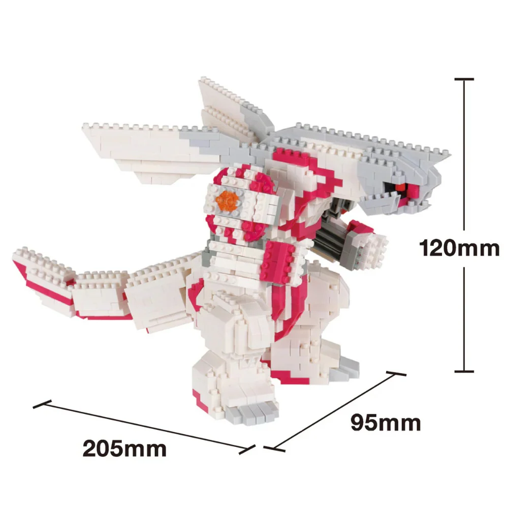 Pokemon Nanoblock DX Deluxe Palkia Figur - Image 5