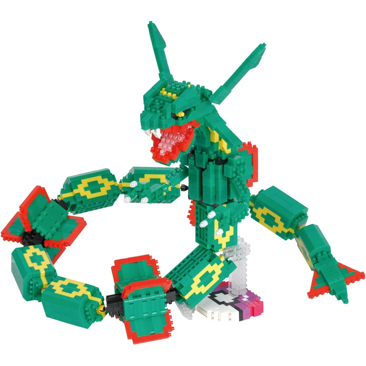 Pokemon Nanoblock Extreme DX Rayquaza Figur - Image 4