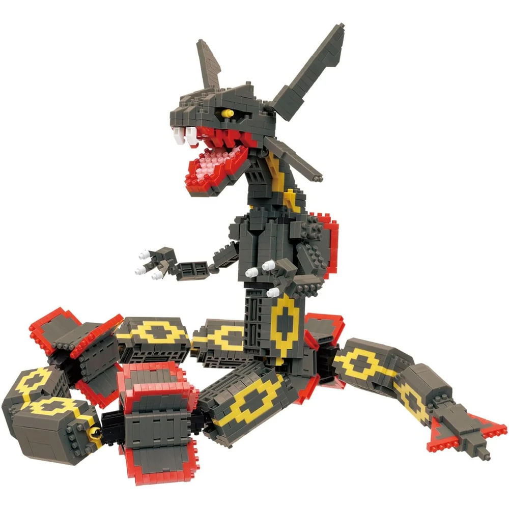 Pokemon Nanoblock Extreme DX Shiny Rayquaza Figur - Image 2