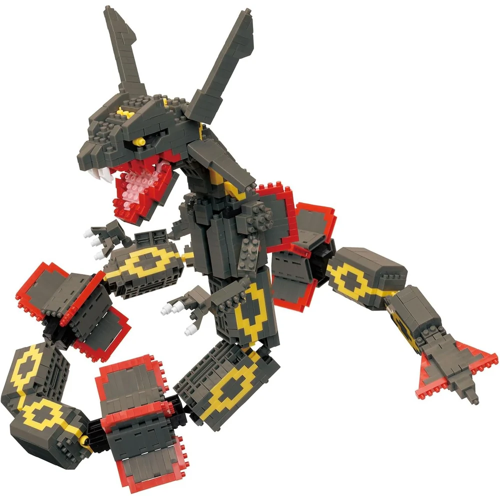 Pokemon Nanoblock Extreme DX Shiny Rayquaza Figur - Image 3