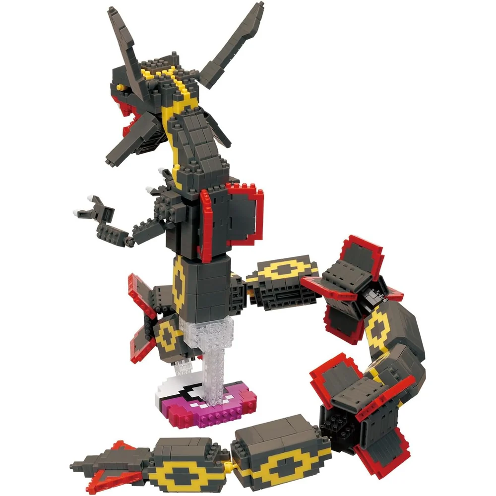 Pokemon Nanoblock Extreme DX Shiny Rayquaza Figur - Image 4