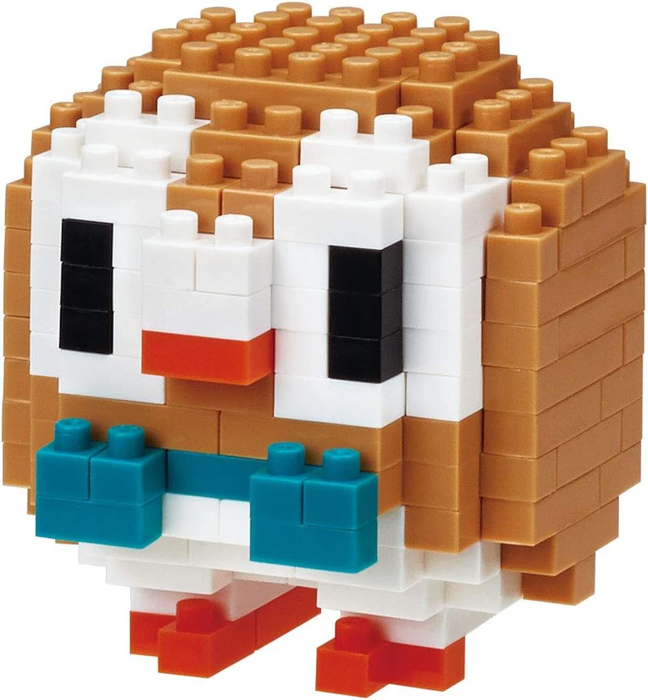 Pokemon Nanoblock Rowlet Figur - Image 2