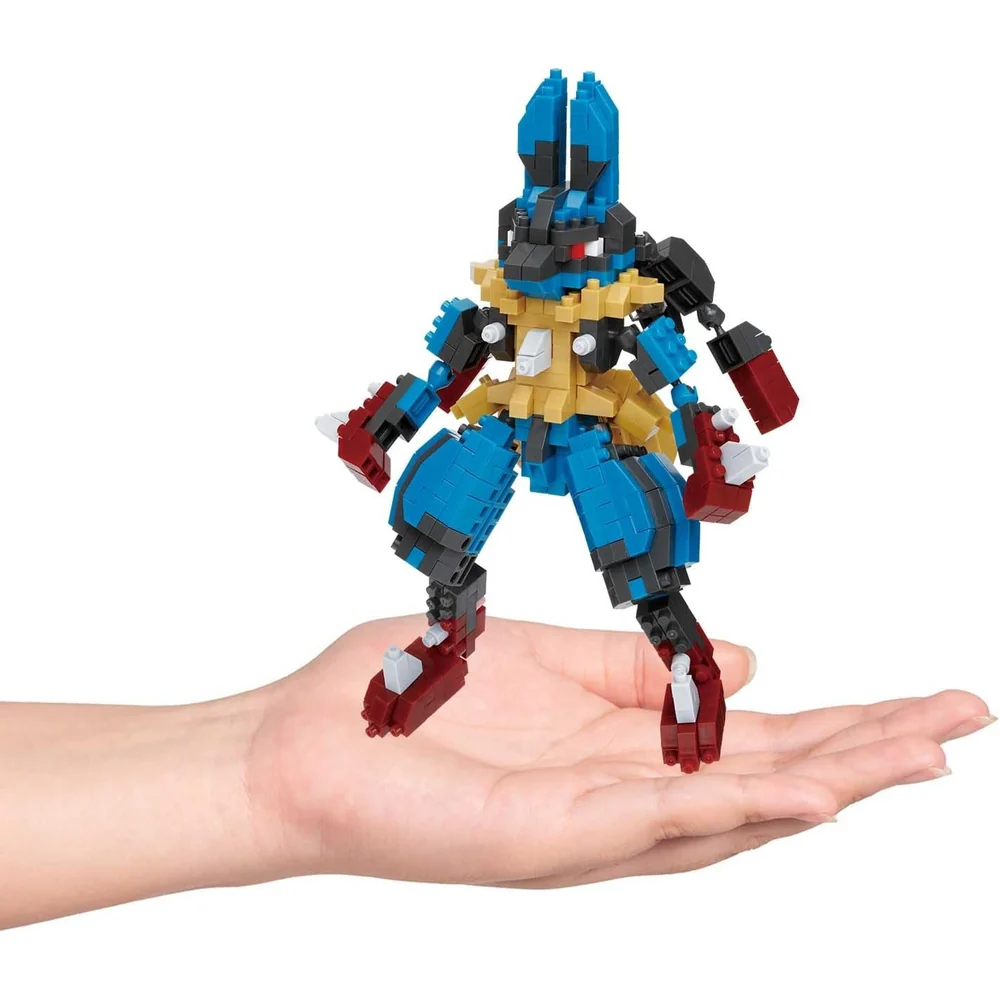 Pokemon Nanoblock RS Mega Lucario Figur - Image 4