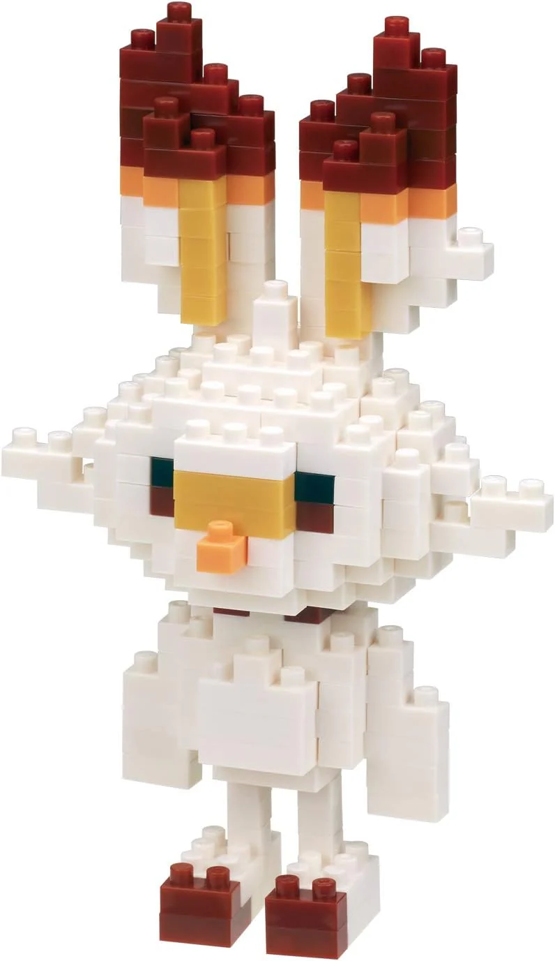 Pokemon Nanoblock Scorbunny Figur - Image 2