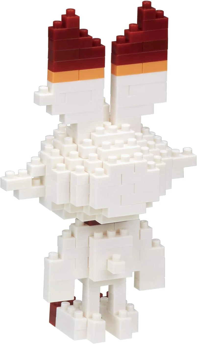 Pokemon Nanoblock Scorbunny Figur - Image 3