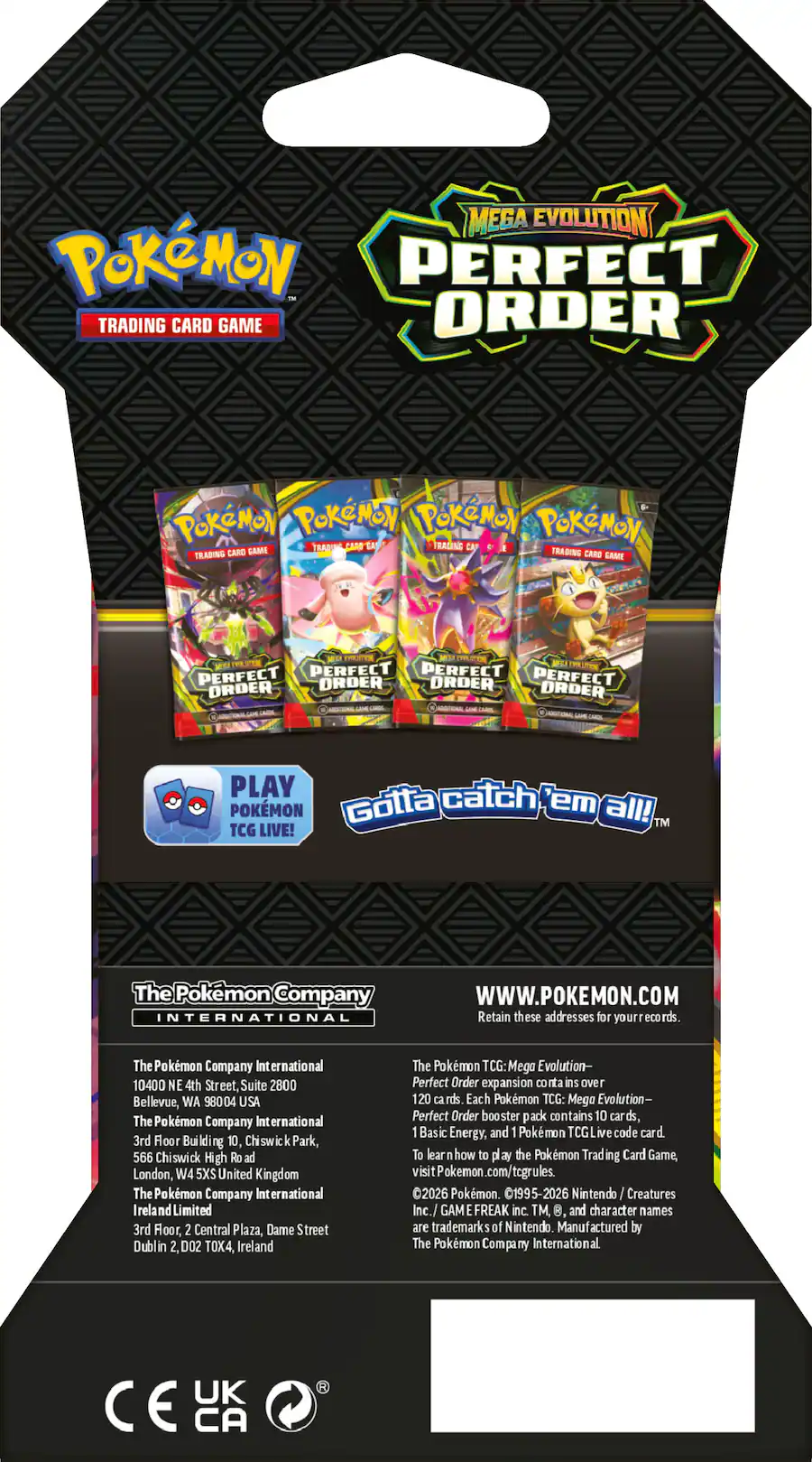 Pokemon Perfect Order Sleeved Booster - Image 5
