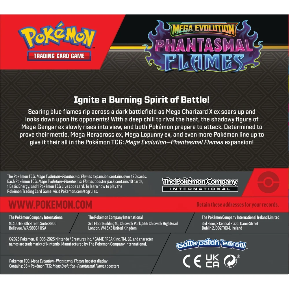 Pokemon Phantasmal Flames Booster Box - Image 3