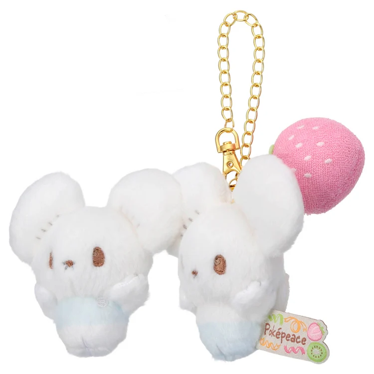 Pokemon Pokepiece Plush Mascot with Chain – Tandemaus - Image 2