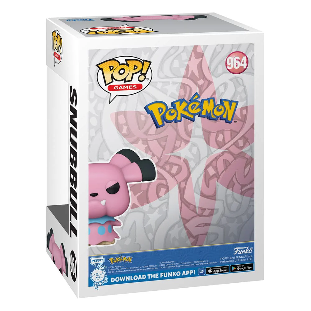 Pokemon Funko POP! Games Vinyl Figure Snubbull 9 cm - Image 3