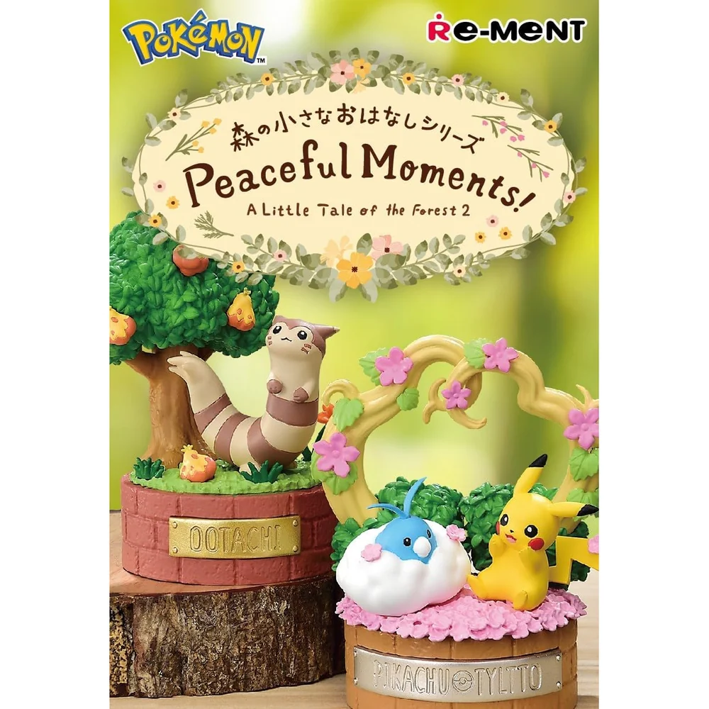 Pokemon Re-ment A Little Tale of the Forest 2 Figurer (6 stk) - Image 2