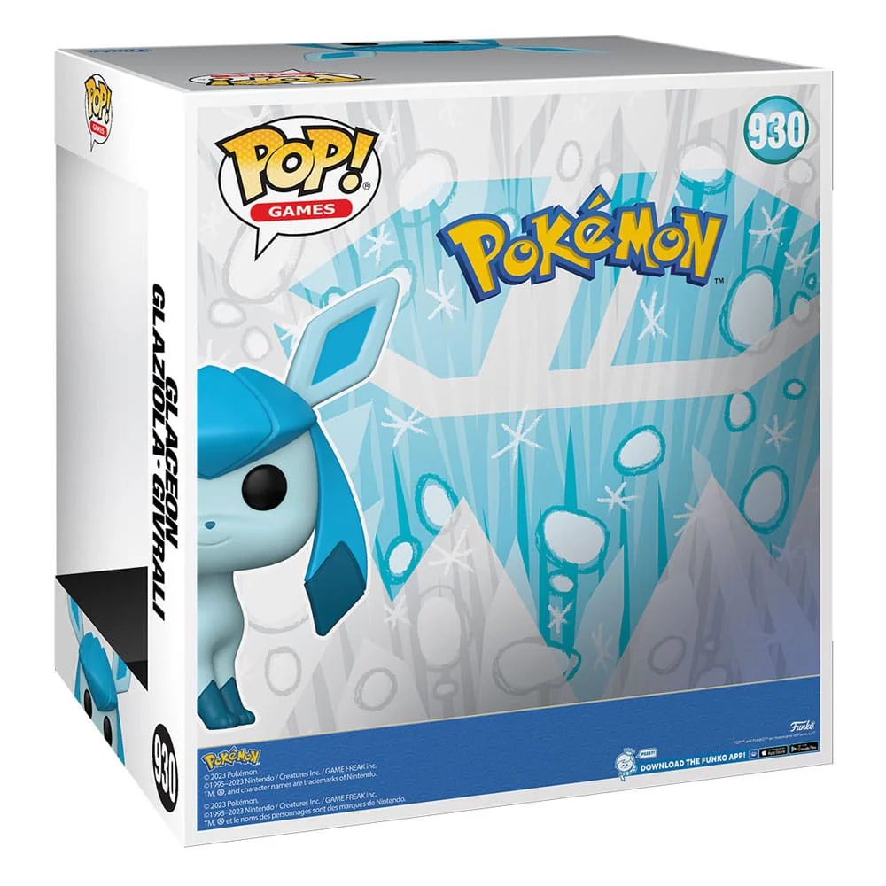 Pokemon Super Sized Jumbo Funko POP! Vinyl Figure Glaceon 25 cm - Image 3