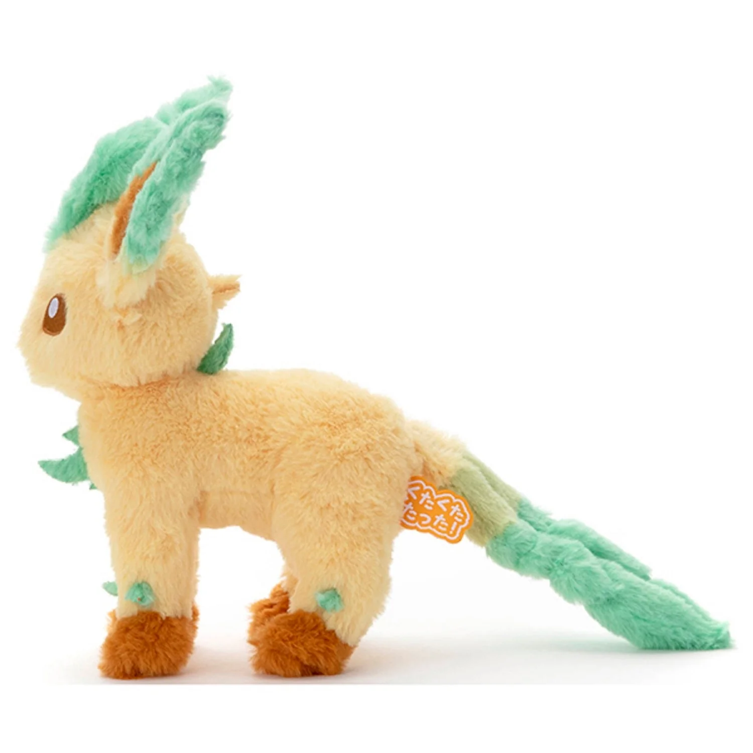 Pokemon Takara Tomy Kutakuta Tatta! Leafeon Plush - Image 2