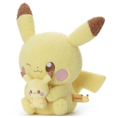 Pokemon Takara Tomy Pokepeace Pikachu Plush (35cm) - Image 2