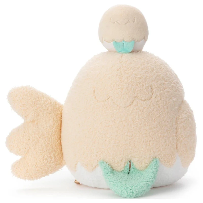 Pokemon Takara Tomy Pokepeace Rowlet Plush (30cm) - Image 4