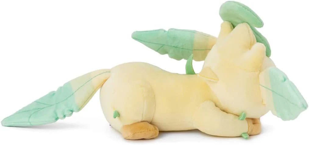 Pokemon Takara Tomy Sleeping Friends Leafeon Plush (33cm) - Image 2