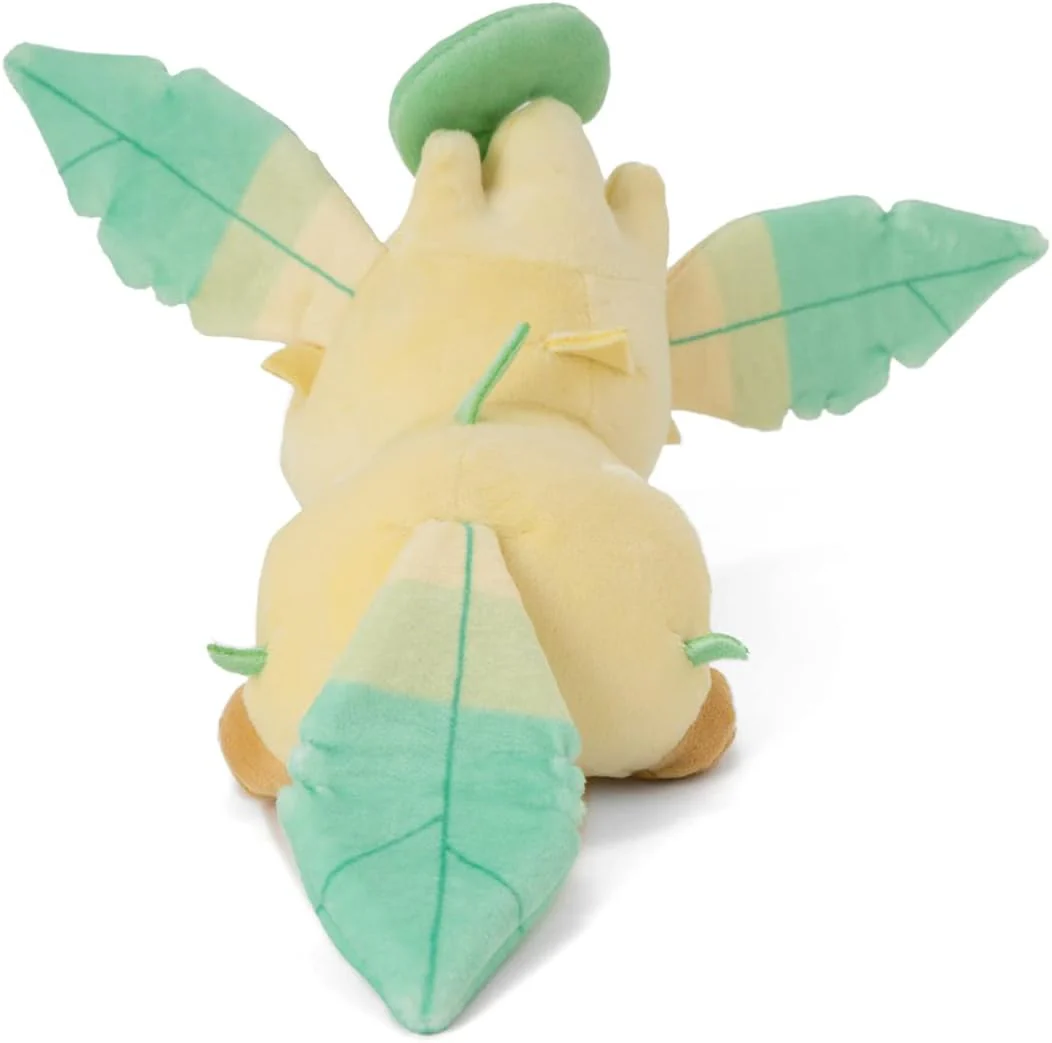 Pokemon Takara Tomy Sleeping Friends Leafeon Plush (33cm) - Image 3