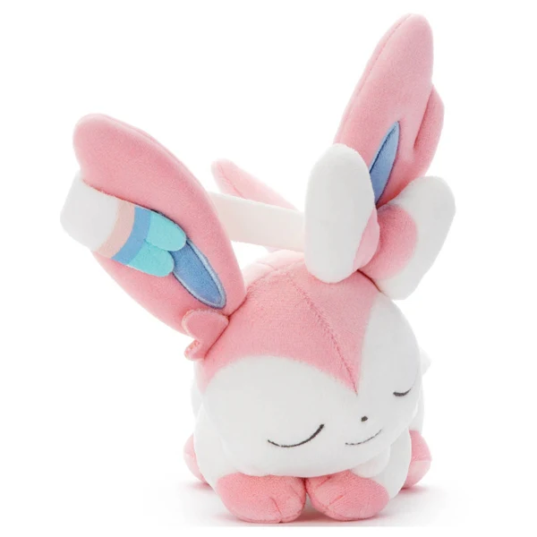 Pokemon Takara Tomy Sleeping Friends Sylveon Plush - Image 2