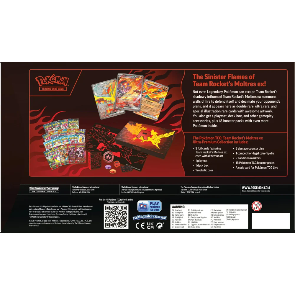 Pokemon Team Rocket's Moltres ex Ultra Premium Collection - Image 6