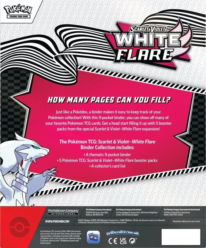 Pokemon White Flare Binder Collection - Image 3