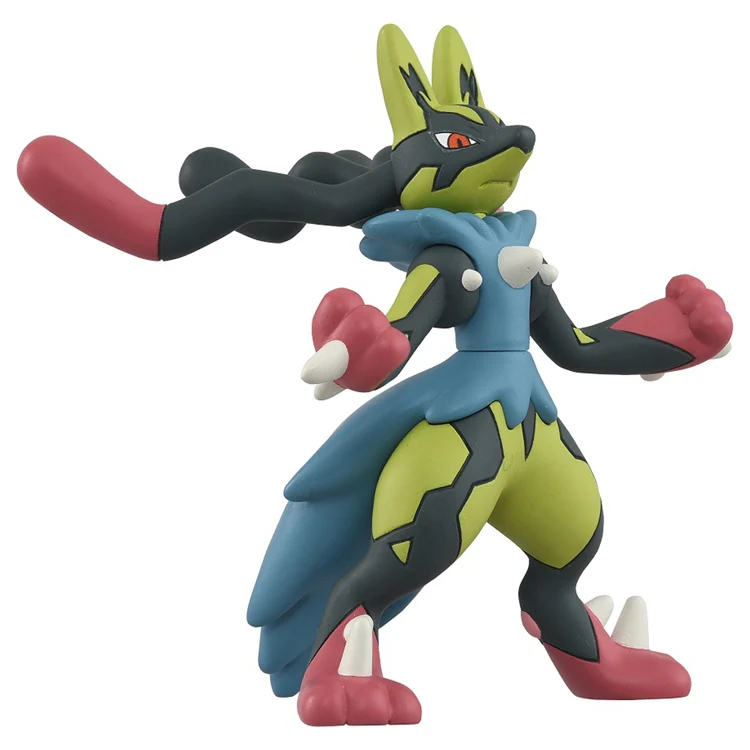 Pokemon Yellow Mega Lucario Moncolle Figur - Image 3