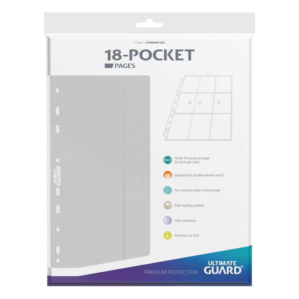 Ultimate Guard 18-Pocket Pages Side-Loading (10 stk) - Image 3