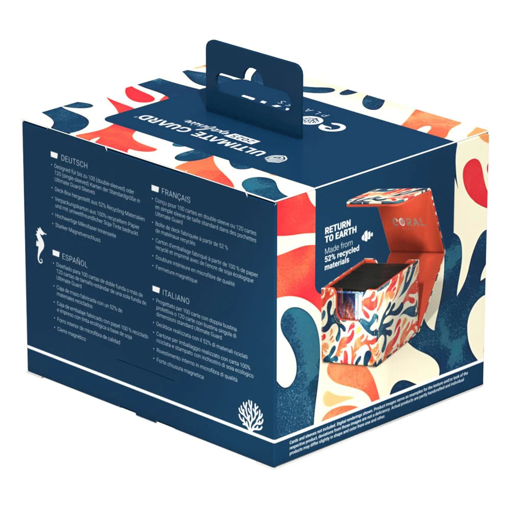 Ultimate Guard Sidewinder 100+ Xenoskin 2025 Exclusive "Coral Places" - Mellow Sea - Image 2