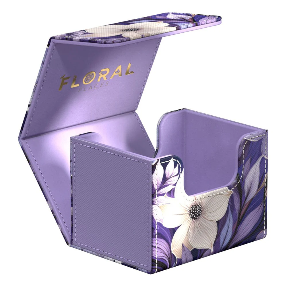 Ultimate Guard Sidewinder 100+ Xenoskin Floral Places - Moonlit Glen - Image 4