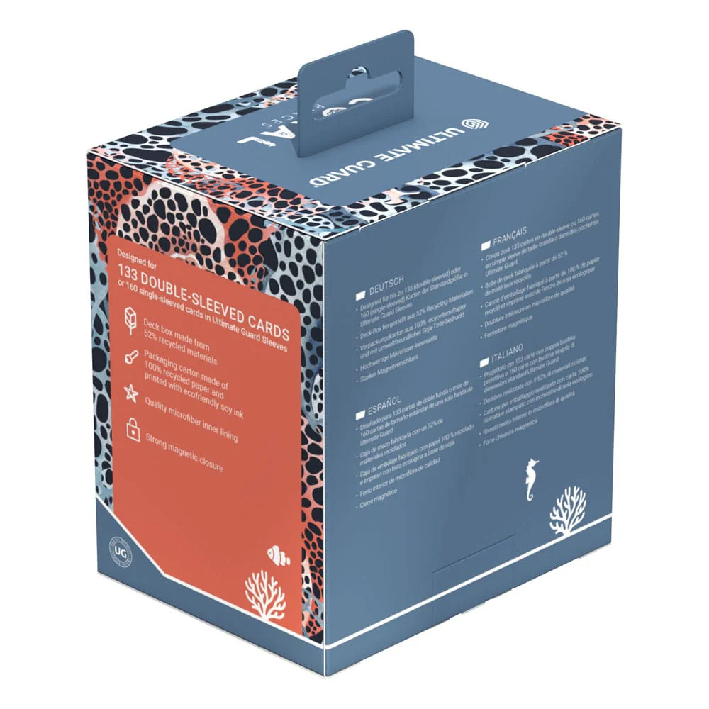 Ultimate Guard Sidewinder 133+ Xenoskin "Coral Places" - Twilight Tide - Image 6