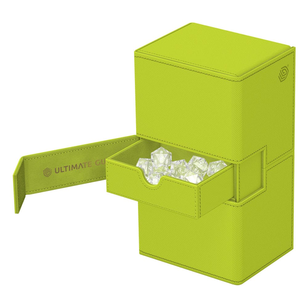 Ultimate Guard Twin Flip'n'Tray 200+ Xenoskin "Summer Edition 2025" - Lime - Image 3