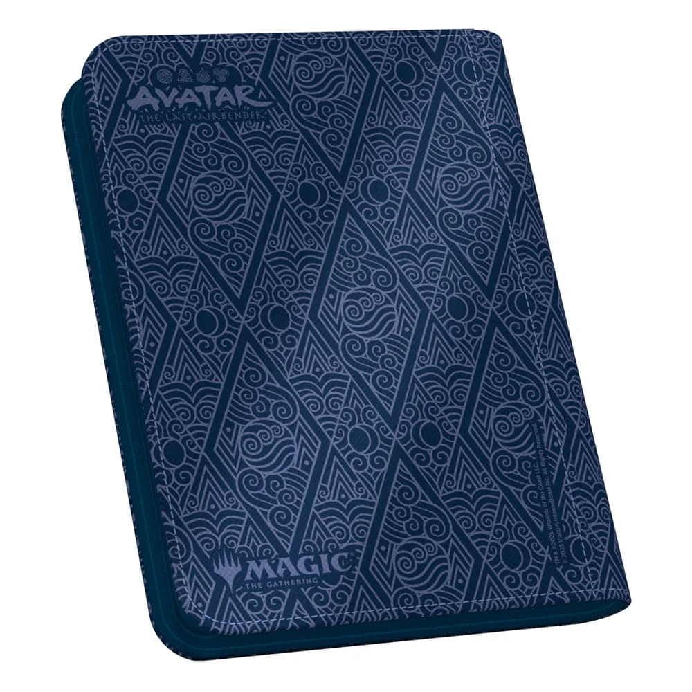 Ultimate Guard Zipfolio 160 - 8 Pocket Xenoskin Album - Avatar: The Last Airbender Blue Mana - Image 6