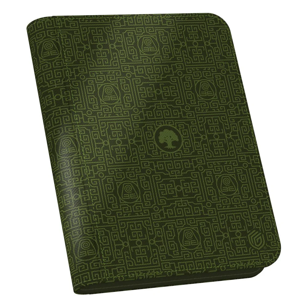 Ultimate Guard Zipfolio 160 - 8 Pocket Xenoskin Album - Avatar: The Last Airbender Green Mana - Image 3