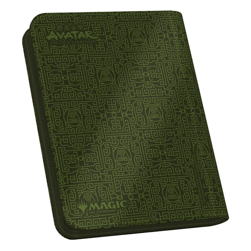 Ultimate Guard Zipfolio 160 - 8 Pocket Xenoskin Album - Avatar: The Last Airbender Green Mana - Image 6