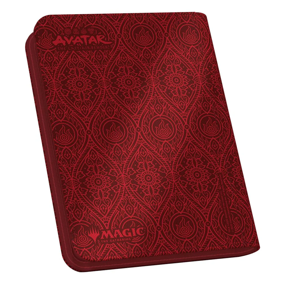 Ultimate Guard Zipfolio 160 - 8 Pocket Xenoskin Album - Avatar: The Last Airbender Red Mana - Image 5
