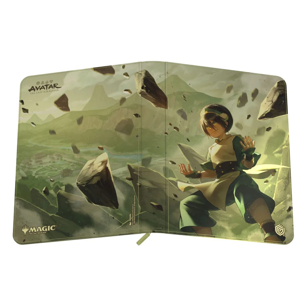 Ultimate Guard Zipfolio 360 - 18 Pocket XenoSkin Album Avatar: The Last Airbender - Toph - Image 7