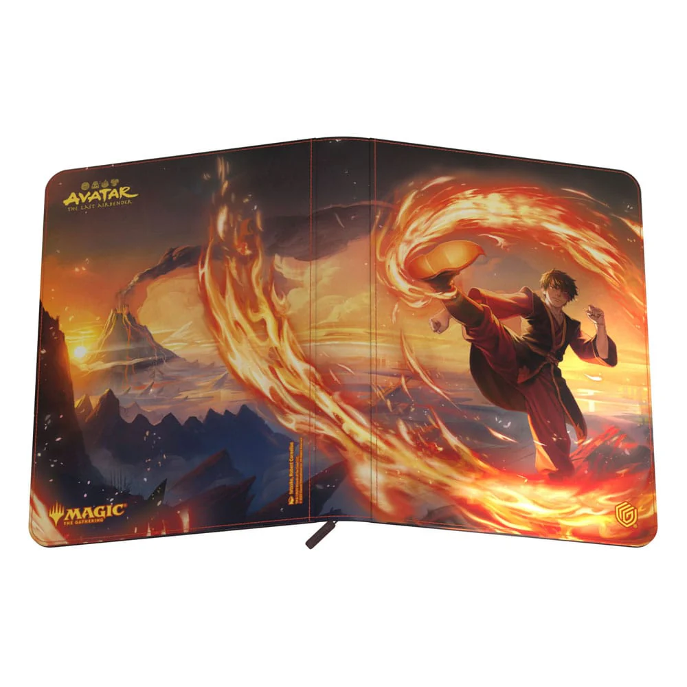 Ultimate Guard Zipfolio 360 - 18 Pocket XenoSkin Album Avatar: The Last Airbender - Zuko - Image 7