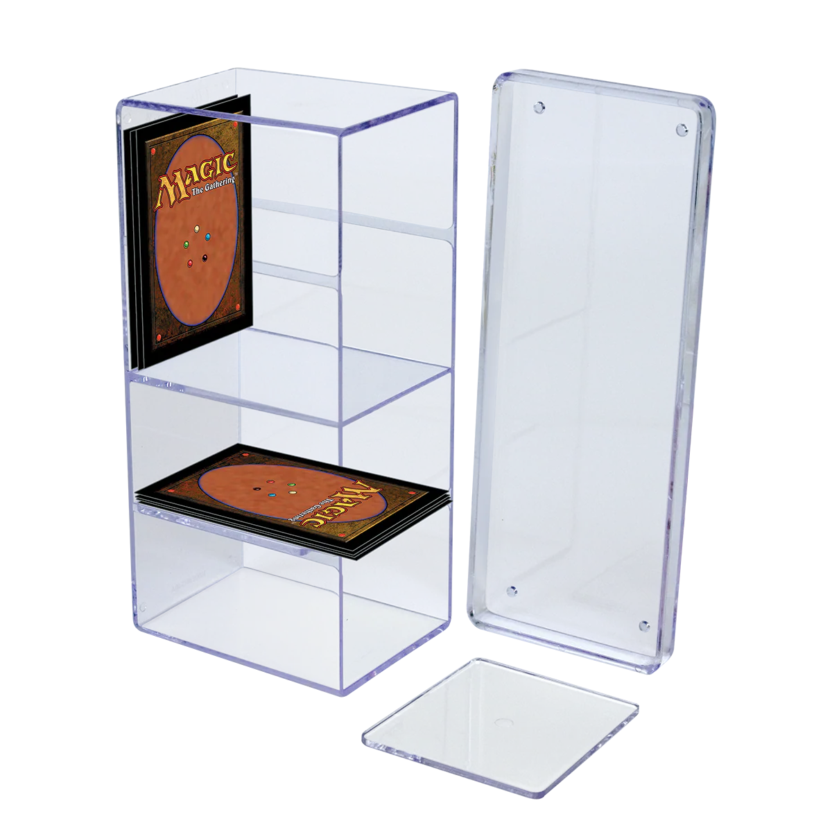 Ultra Pro 4-Compartment Card Storage Box - Clear - Image 4