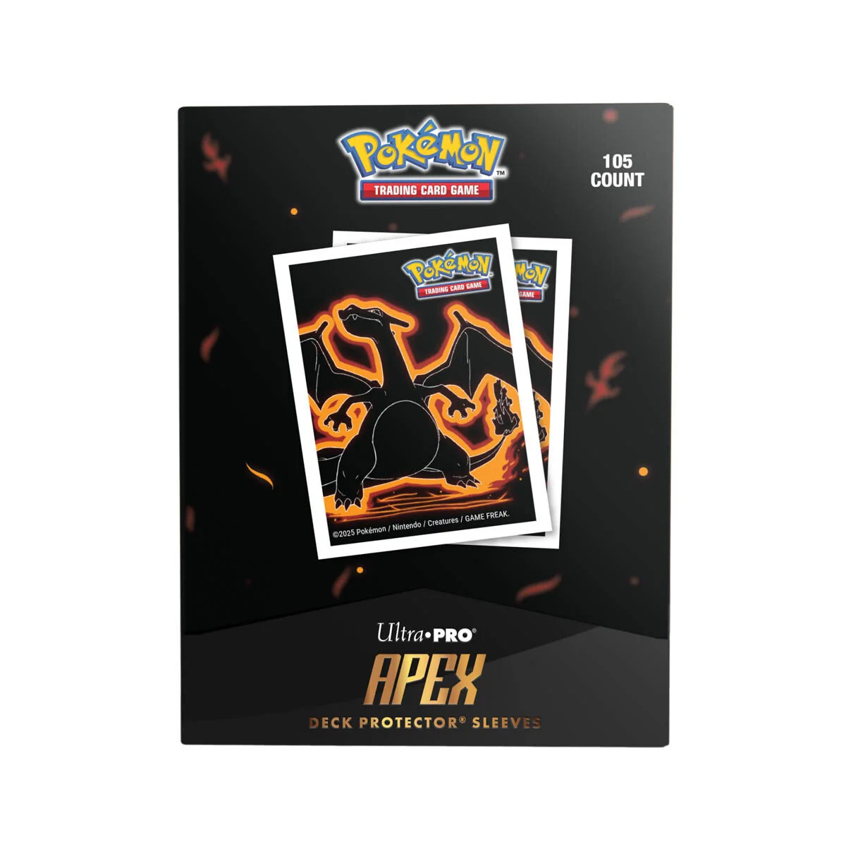 Ultra Pro Pokemon Neon Kanto 105ct Apex Deck Protector Sleeves Charizard - Image 3