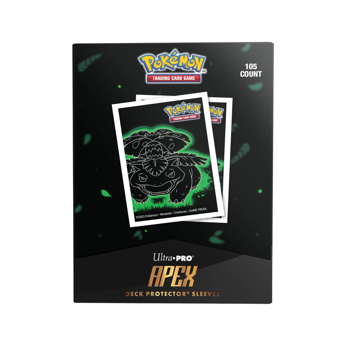 Ultra Pro Pokemon Neon Kanto 105ct Apex Deck Protector Sleeves Venusaur - Image 3