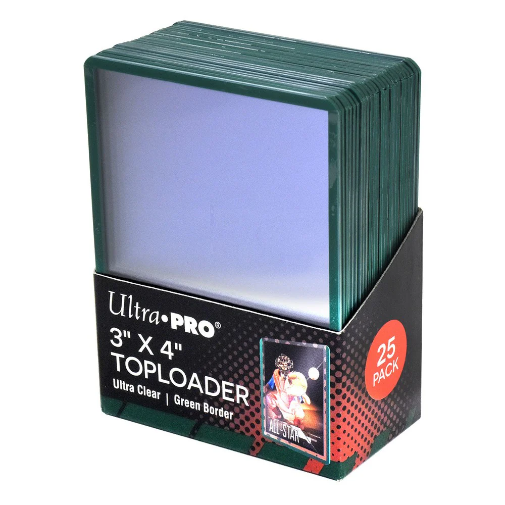 Ultra Pro Standard Toploader Med Farget Kant (25 stk) - Image 3